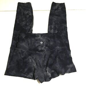 Lululemon Women's Align Pants Leggings Size 4 Camo Gray Black lw5cqvs